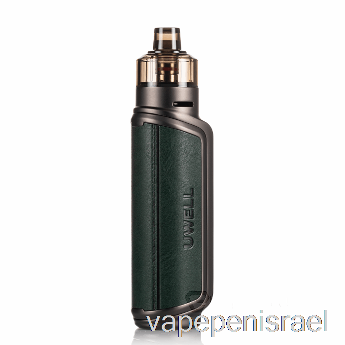 חד פעמי Vape Israel Uwell Aeglos P1 80w Pod Mod Kit ירוק זית